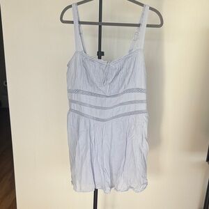 Abercrombie Light Blue Romper